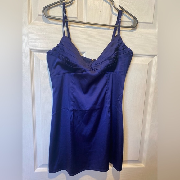 Newww!!Beginning Boutique Honey Navy Mini Dress Size 6 - Picture 2 of 11